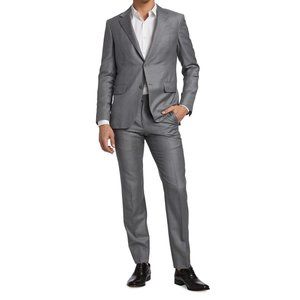 ZEGNA Plaid Trofeo Wool Suit - Size 52R